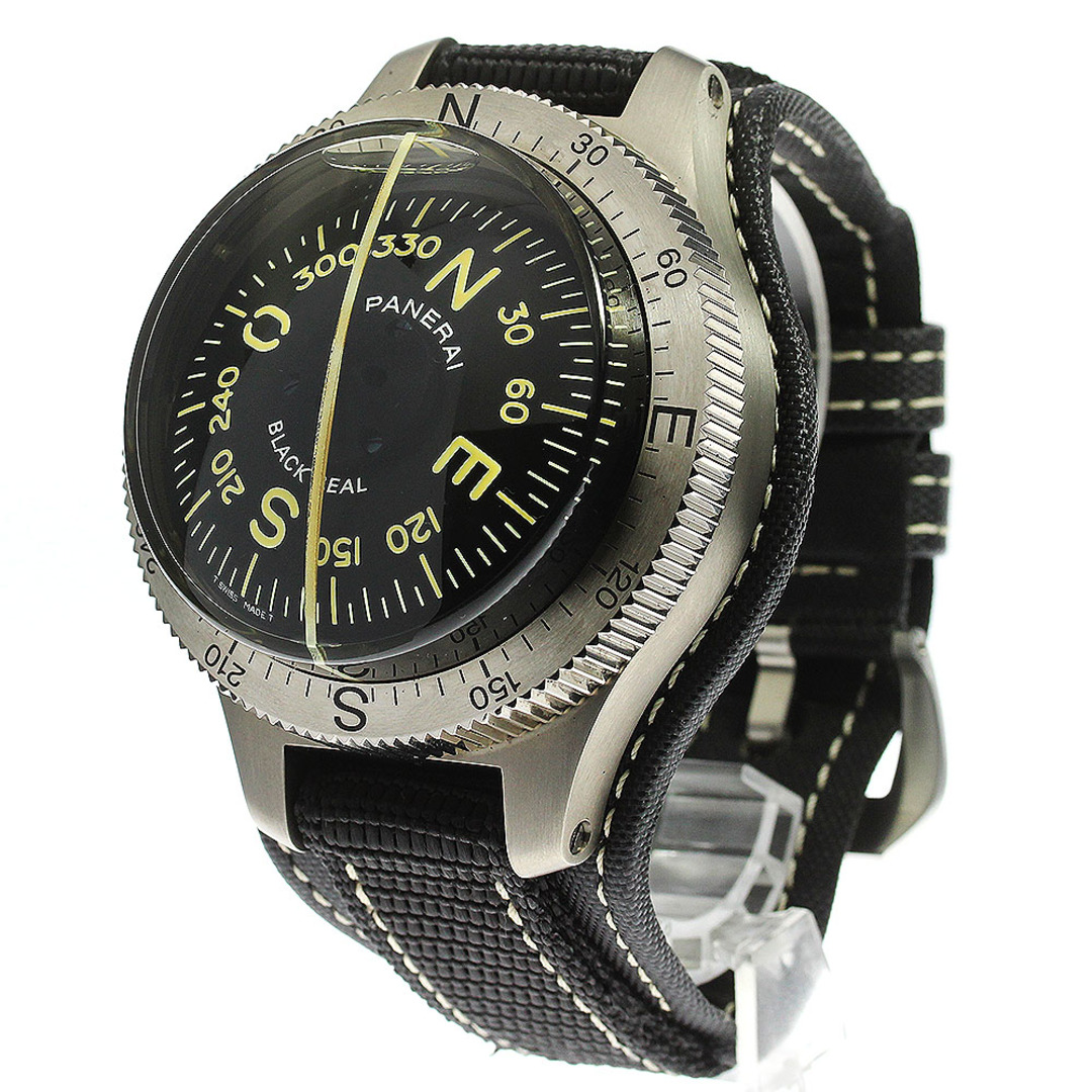パネライ PANERAI PAM00191 ブラックシール メンズ 腕時計風コンパス 箱・保証書付き_759076