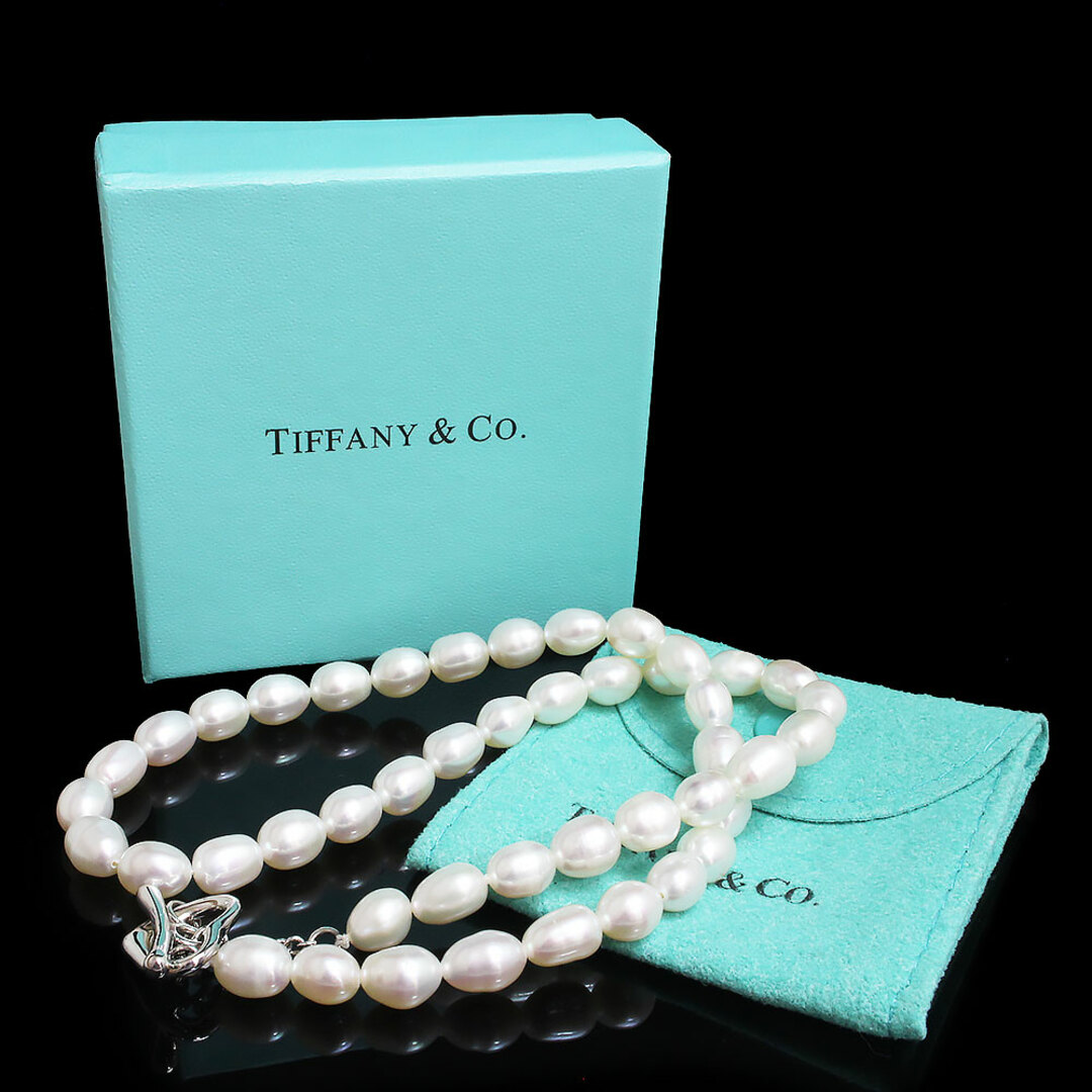 TIFFANY　エレサペレッティ　K18YG パールネックレス　　品