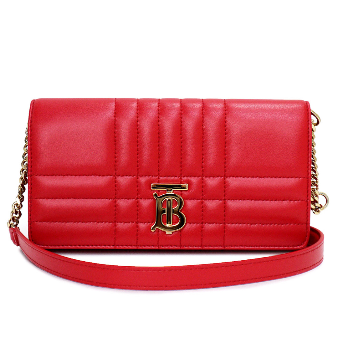 BURBERRY - バーバリー TB キルティングレザー ローラウォレット 2way