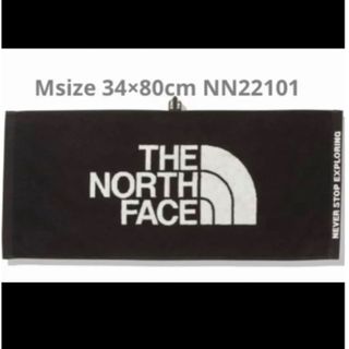 ザノースフェイス(THE NORTH FACE)の新品未使用 THE NORTH FACE フェイスタオル 黒 Mサイズ(タオル/バス用品)