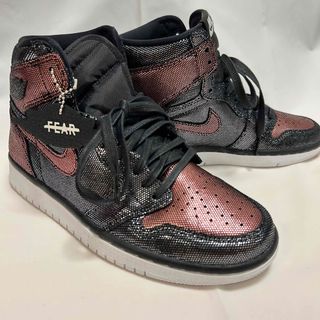 ジョーダン(Jordan Brand（NIKE）)の【未使用】NIKE エアジョーダン1 レトロ ハイ OG フィアレス(スニーカー)