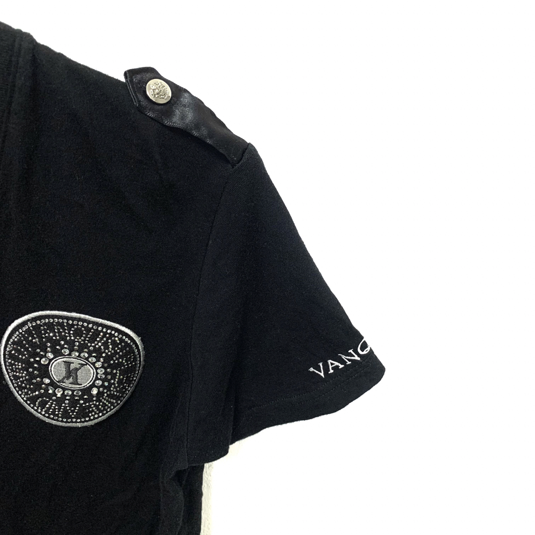VANQUISH(ヴァンキッシュ)のヴァンキッシュ　半袖　Vネック　Tシャツ　カットソー　日本製 メンズのトップス(Tシャツ/カットソー(半袖/袖なし))の商品写真