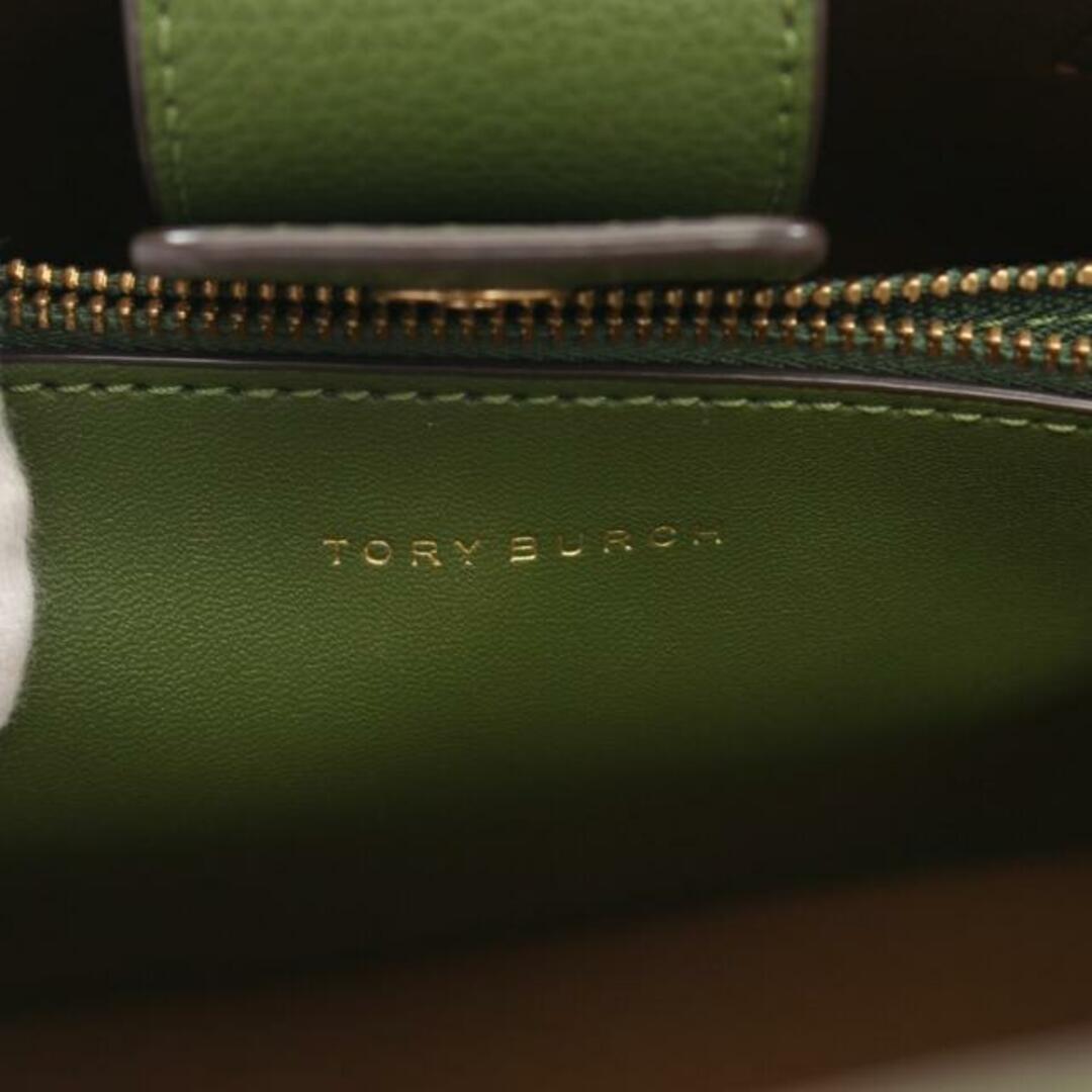 Tory Burch(トリーバーチ)のロビンソン ハンドバッグ トートバッグ レザー グリーン 2WAY レディースのバッグ(トートバッグ)の商品写真