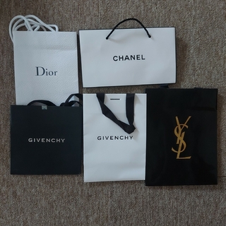 イヴサンローランボーテ(Yves Saint Laurent Beaute)のブランド紙袋 ショップ袋 ショッパー 空箱シャネル ディオール ysl(ショップ袋)