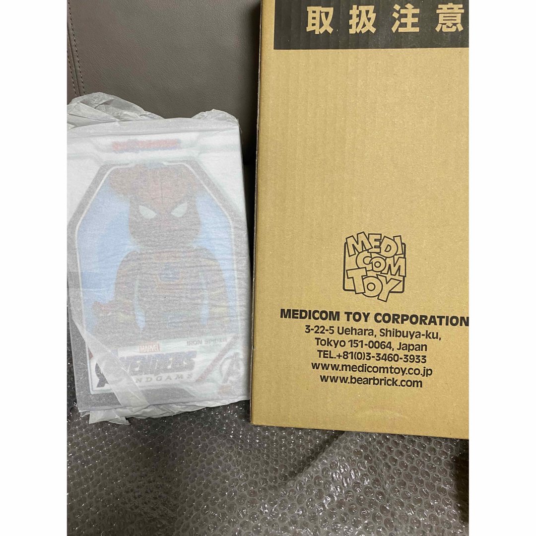 BE@RBRICK IRON SPIDER 100％ & 400％