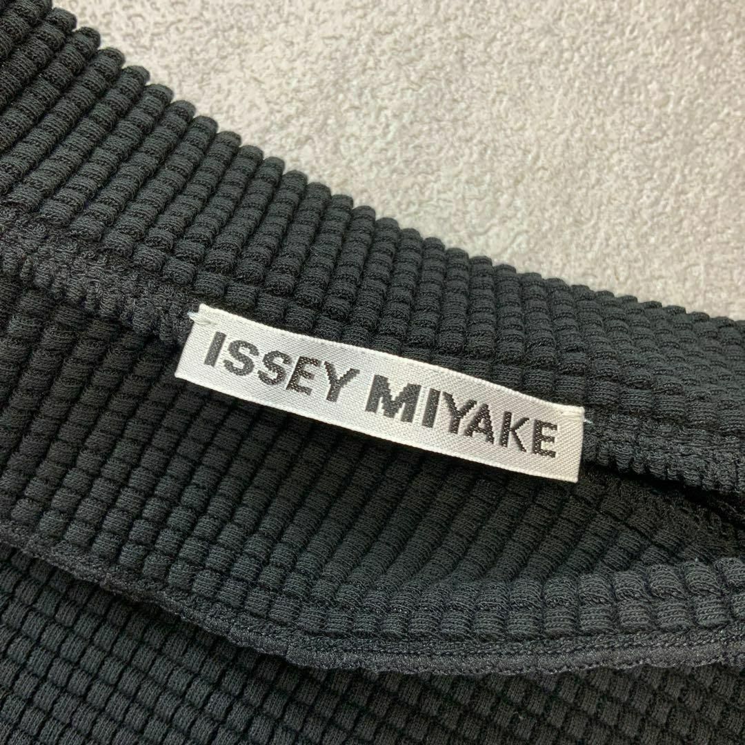 極美品 ISSEY MIYAKE イッセイミヤケ AW ワッフル カットソー
