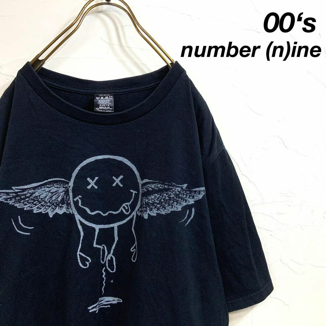 美品 希少サイズ 00‘s NUNBER (N)ine 9周年記念 tシャツ