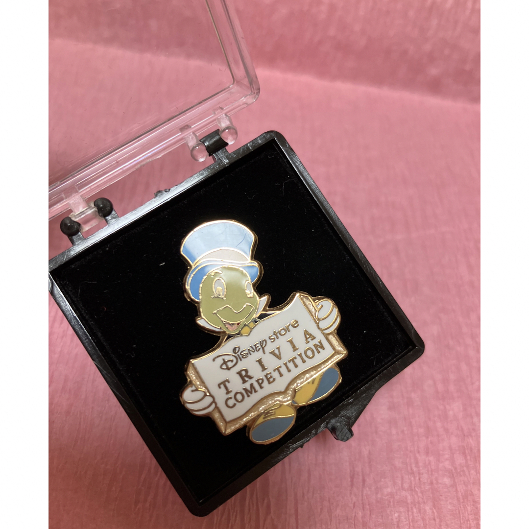 Disney - レア ディズニー ストア トリビア ピン ジミニー クリケット