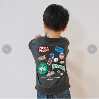 シマムラ(しまむら)の【新品未使用】しまむら ＊ PEZ ワッペントレーナー 110(Tシャツ/カットソー)