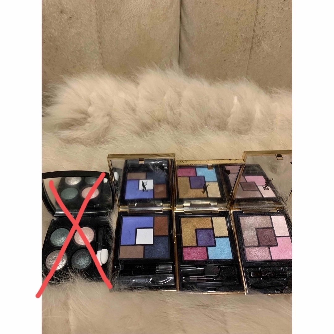 Yves Saint Laurent Beaute(イヴサンローランボーテ)の再値下げ！デパコスアイシャドウ10個まとめ売り コスメ/美容のベースメイク/化粧品(アイシャドウ)の商品写真