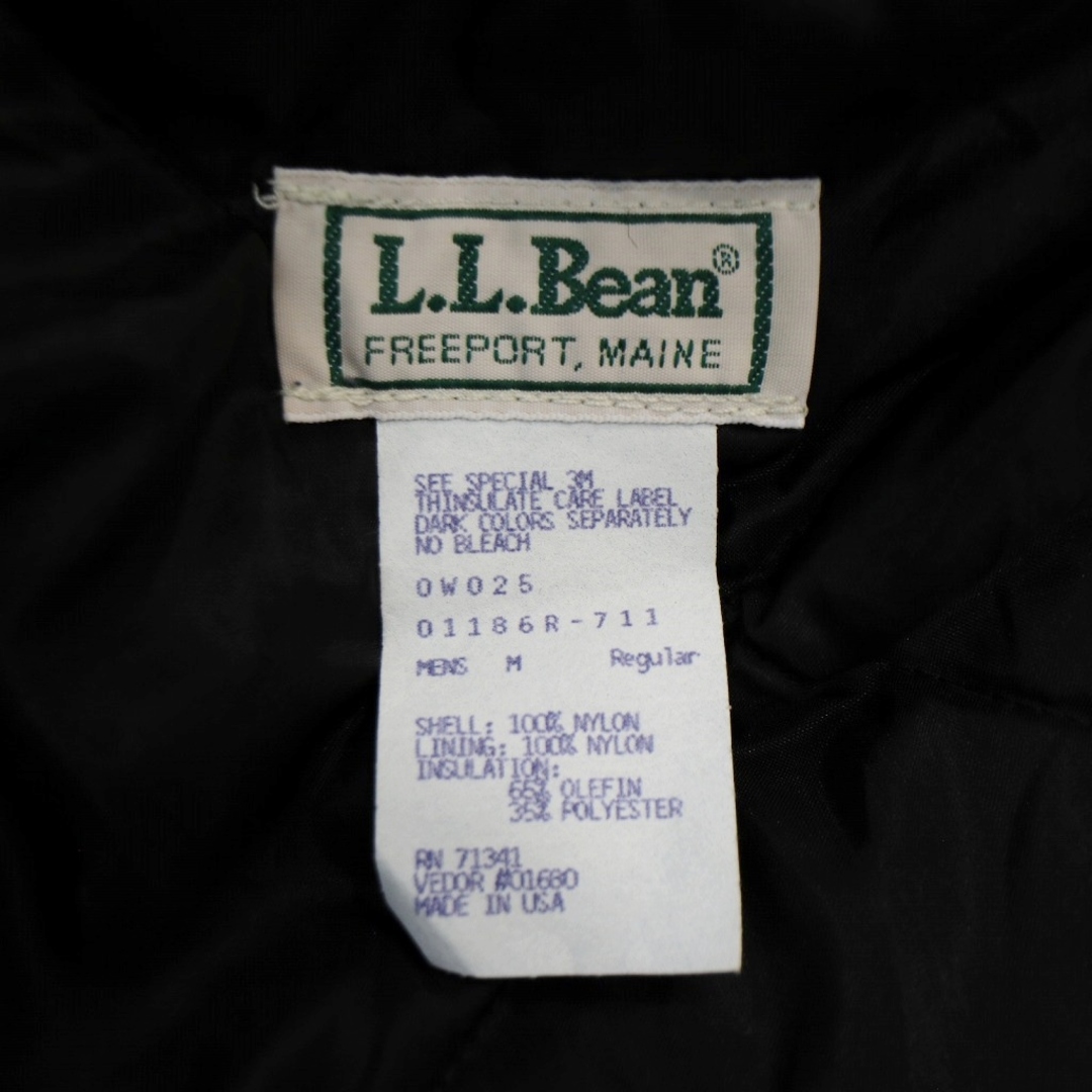 80年代 USA製 L.L.Bean エルエルビーン ナイロン オーバーパンツ アウトドア サイドジップ ブルー (レディース L)   O7276