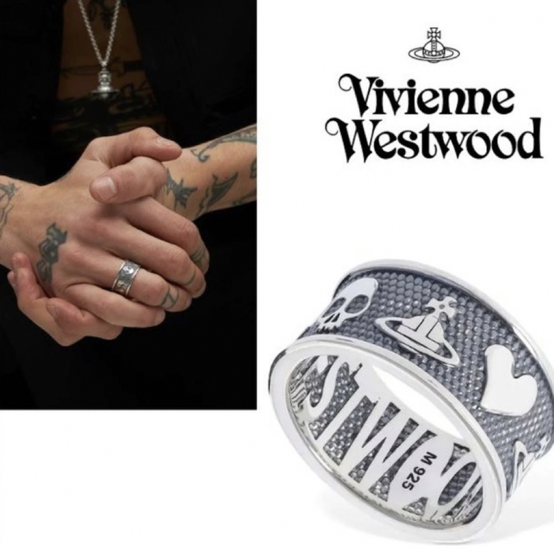 完売/良品VivienneWestwood オーブ/キングストンリング 6