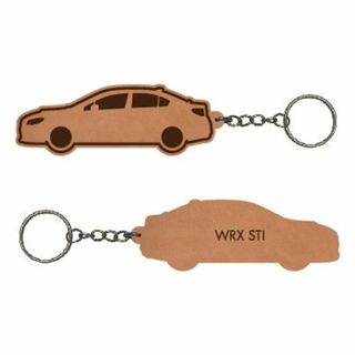 スバル(スバル)の【本革】スバル WRX STI【VAB系】レザーキーホルダー(その他)