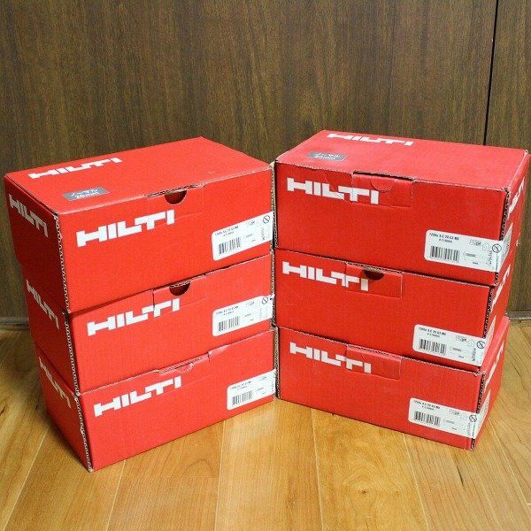 【未使用品】HILTI ヒルティ ノーマル20mm X-C 20 G3 MX ガスピン 1200本×6箱 ガス缶GC40付