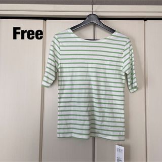 roku ボーダーTシャツ