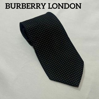 バーバリー(BURBERRY)のBURBERRY LONDON バーバリーロンドン　ネクタイ　ドット柄　ビジネス(ネクタイ)