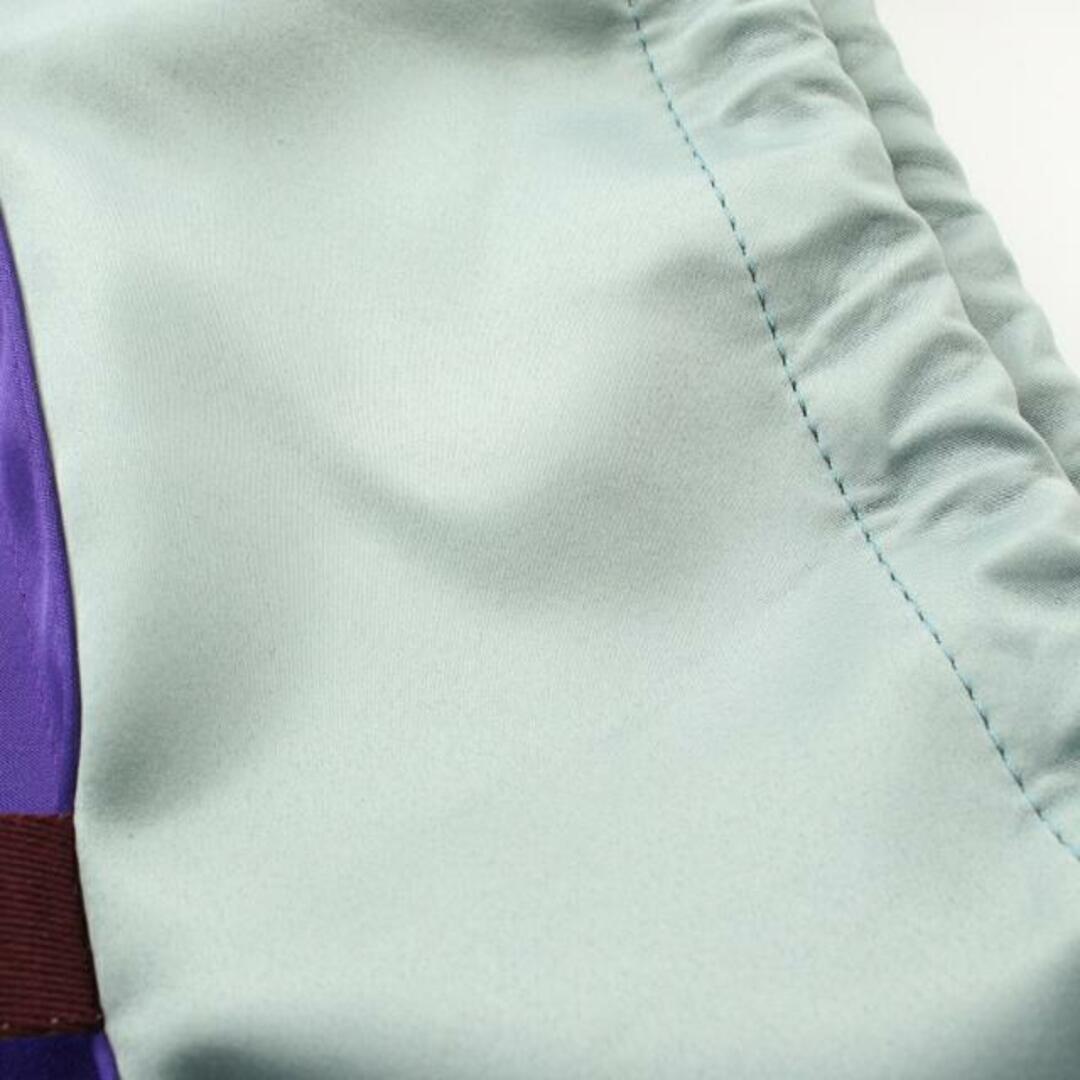 SEE BY CHLOE(シーバイクロエ)のESSENTIAL SATIN TOTE エッセンシャル ハンドバッグ トートバッグ サテン ダークパープル ライトグリーン ブラウン 巾着 レディースのバッグ(トートバッグ)の商品写真
