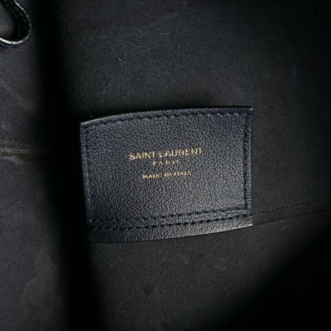 Saint Laurent(サンローラン)のショッピング ショルダーバッグ トートバッグ レザー ネイビー レディースのバッグ(トートバッグ)の商品写真