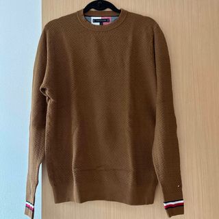 トミーヒルフィガー(TOMMY HILFIGER)のトミーヒルフィガー　ニット　ブラウン(ニット/セーター)