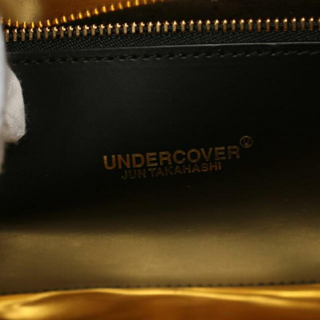 UNDERCOVER(アンダーカバー)の ショルダーバッグ トートバッグ レザー ブラック ホワイト カミソリモチーフ レディースのバッグ(トートバッグ)の商品写真