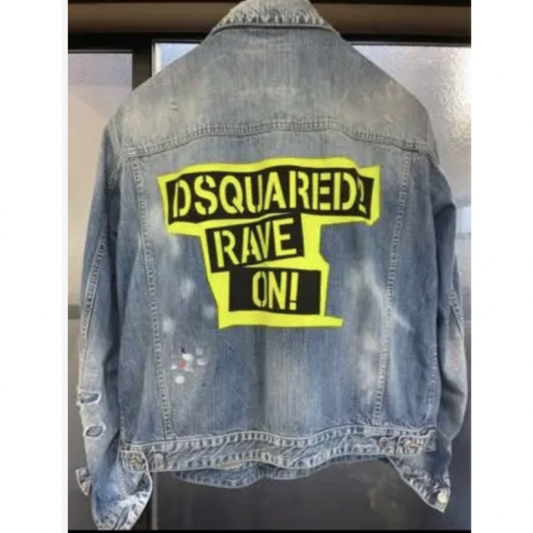 DSQUARED2(ディースクエアード)のDsquared2 ディースクエアード デニムジャケット メンズのジャケット/アウター(Gジャン/デニムジャケット)の商品写真