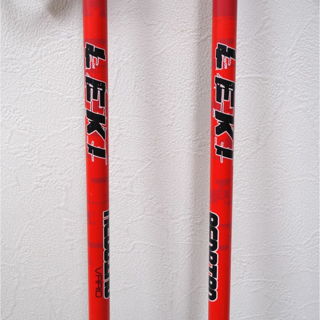 LEKI(レキ)のレキ LEKI スキーポール REDBIRD VARIO レッドバード バリオ 100-125cm 替バスケット ストック バックカントリー スキー 100-125cm スポーツ/アウトドアのスキー(ストック)の商品写真