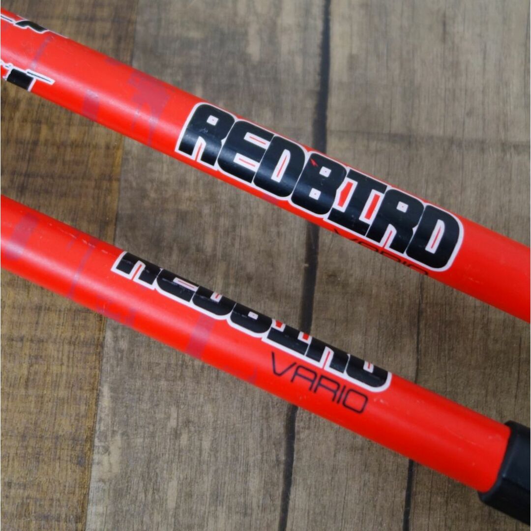 LEKI(レキ)のレキ LEKI スキーポール REDBIRD VARIO レッドバード バリオ 100-125cm 替バスケット ストック バックカントリー スキー 100-125cm スポーツ/アウトドアのスキー(ストック)の商品写真