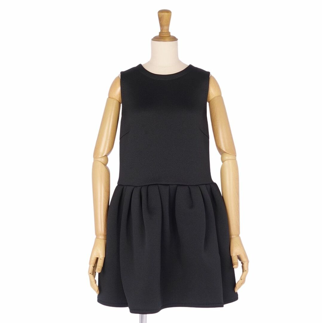マックスマーラ Max Mara ワンピース ドレス 2way ノースリーブ ネックウォーマー トップス レディース JI36 USA2(S相当) ブラック