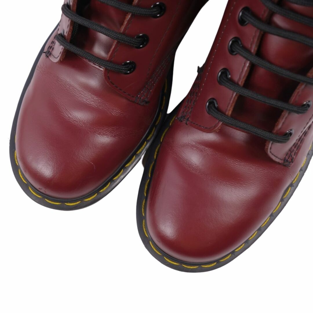 Dr.Martens(ドクターマーチン)のドクターマーチン Dr.Martens ブーツ ショートブーツ 1460 8ホール スムースレザー レースアップ シューズ メンズ UK6 US7 EU39(25cm相当) ボルドー メンズの靴/シューズ(ブーツ)の商品写真