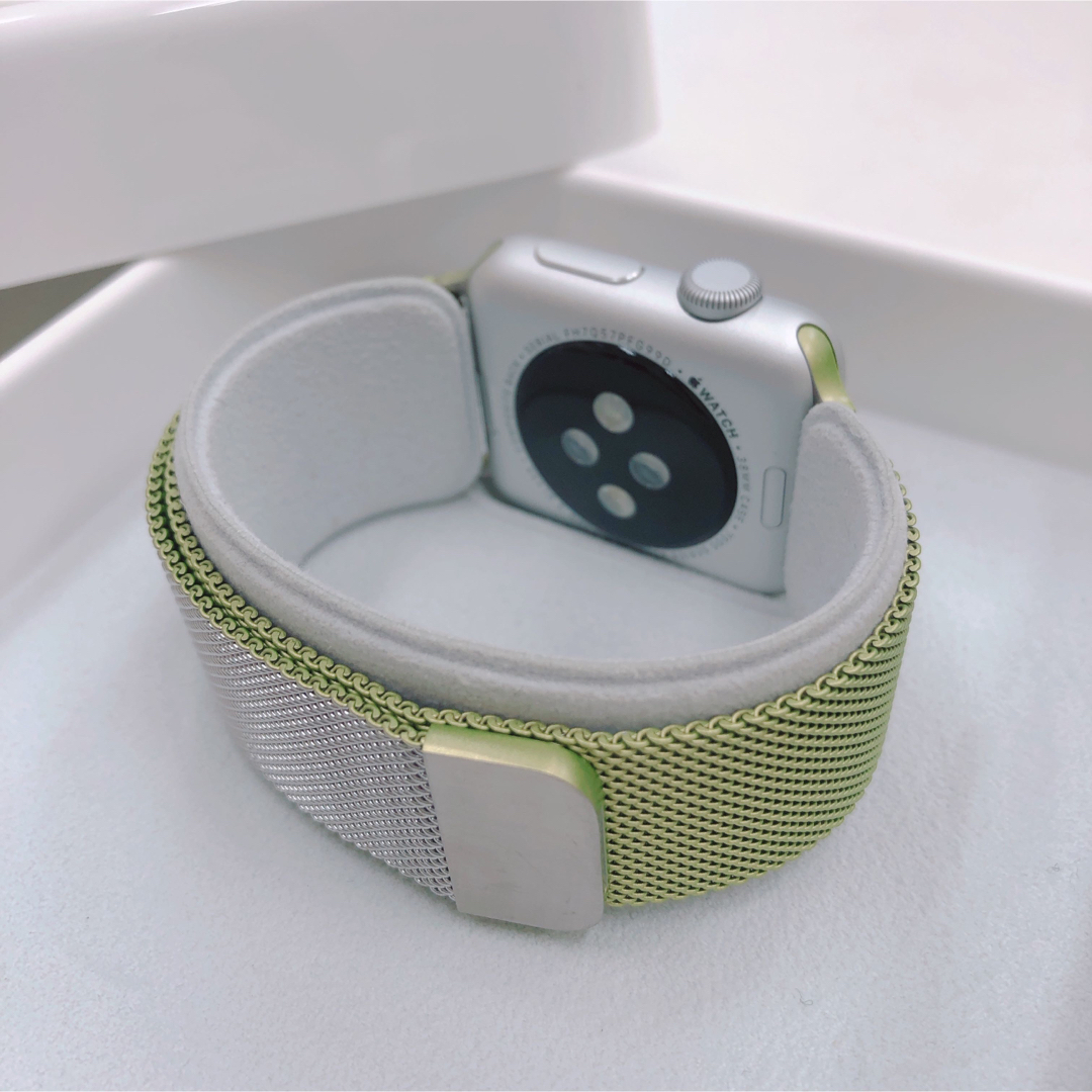 Apple Watch - 新品 Apple Watch 本体 SPORT シルバー ( 38mm )の