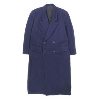 Y's - Y's 19AW メルトン 切替デザイン チェスターコート 黒2の通販 by