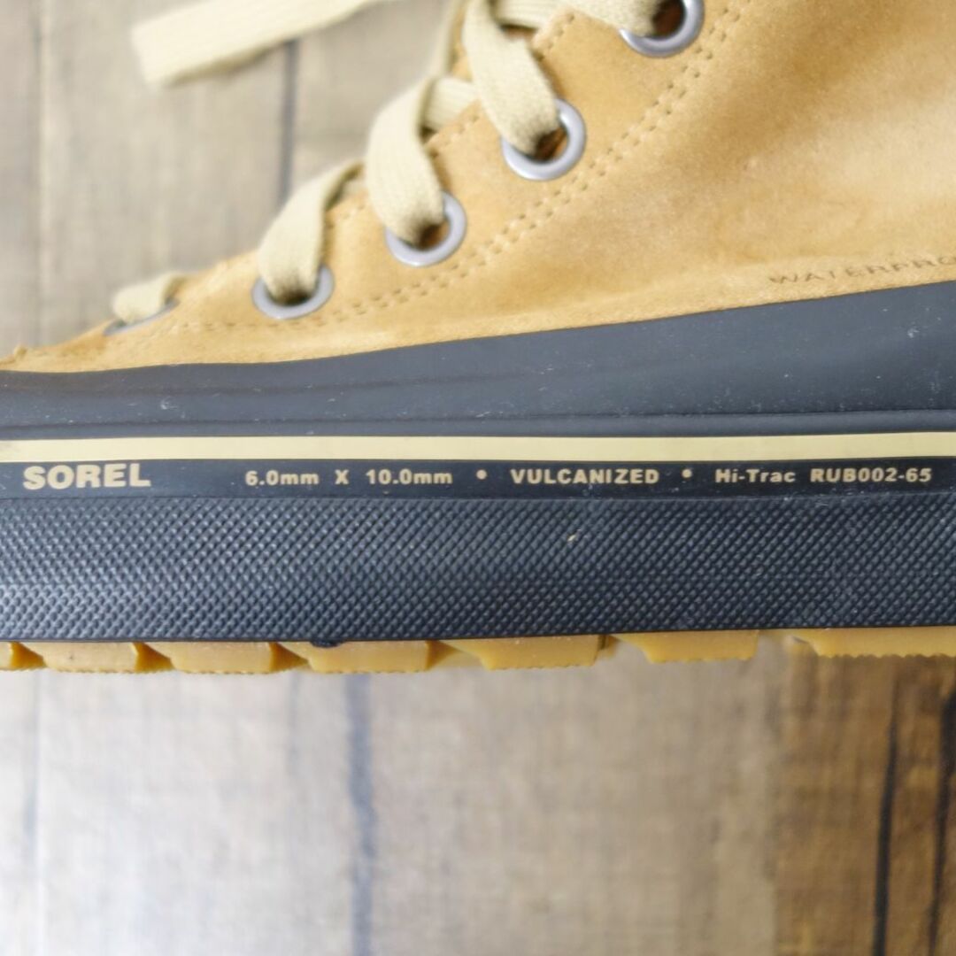 美品 ソレル SOREL ブーツ シャイアン メトロ ハイ ウォータープルーフ CHEYANNE METRO HI WP 28cm シューズ 裏ボア 8