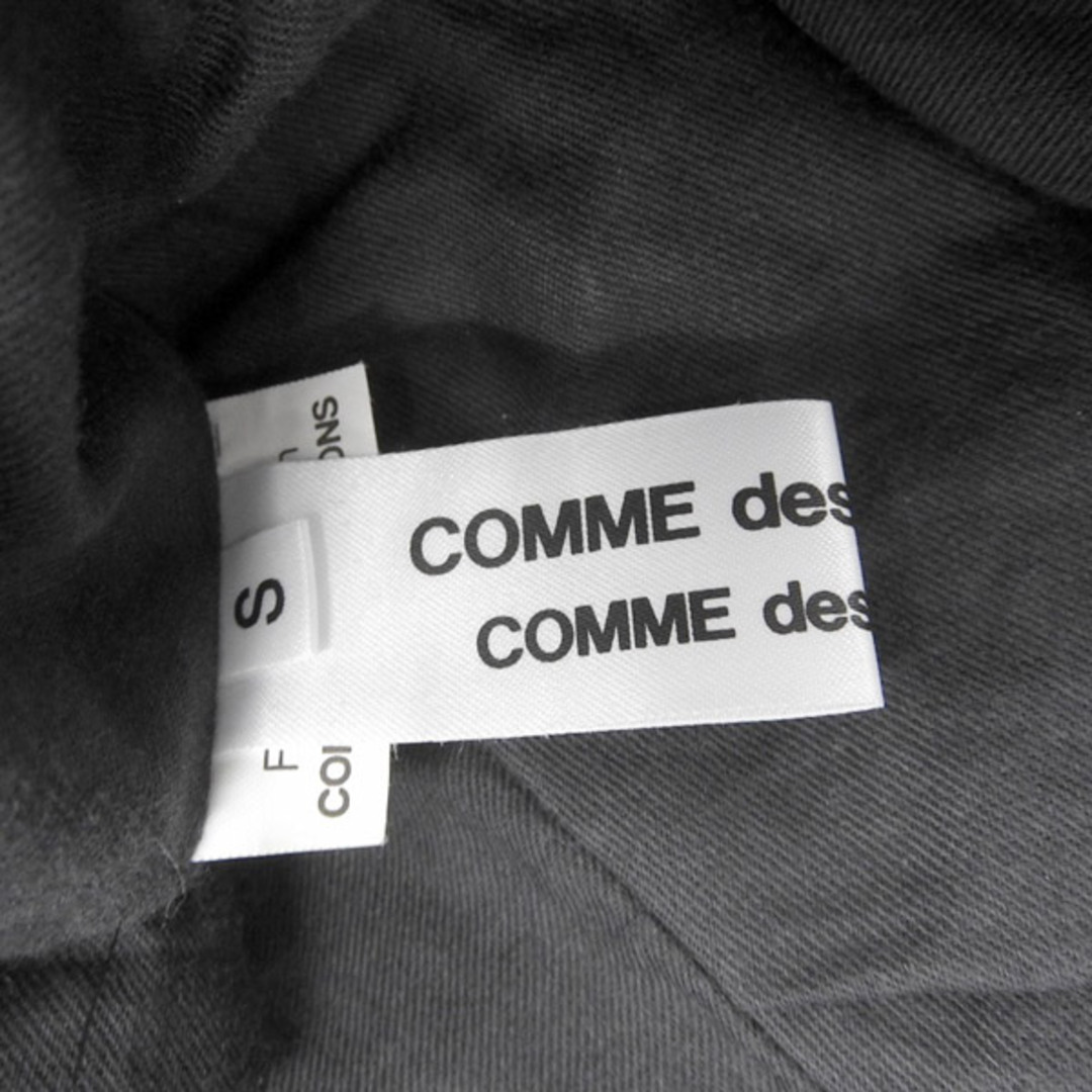 美品 コムデギャルソン COMME des GARCONS ウール フェイクレイヤー ロングジャケット メンズ グレー sizeS AD2012 Y02189 7