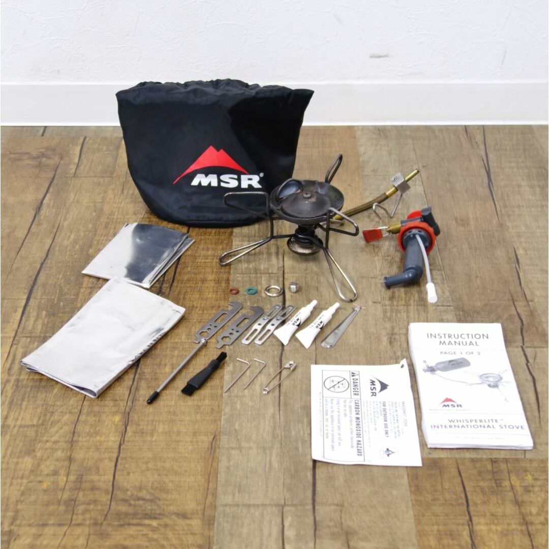 MSR(エムエスアール)のエムエスアール MSR WHISPERLITE INTERNATIONAL STOVE ウィスパーライト インターナショナル ストーブ 登山 アウトドア スポーツ/アウトドアのアウトドア(ストーブ/コンロ)の商品写真