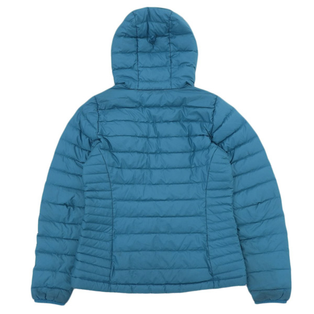 patagonia(パタゴニア)のパタゴニア Patagonia ジップアップ ライトダウン ジャケット フード付 レディース ブルーグリーン系 sizeS STY84771 Y02258 レディースのジャケット/アウター(ダウンジャケット)の商品写真