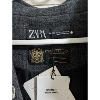 ZARA - ZARA ウールブレンド ボンバージャケット - LIMITED EDITIONの ...