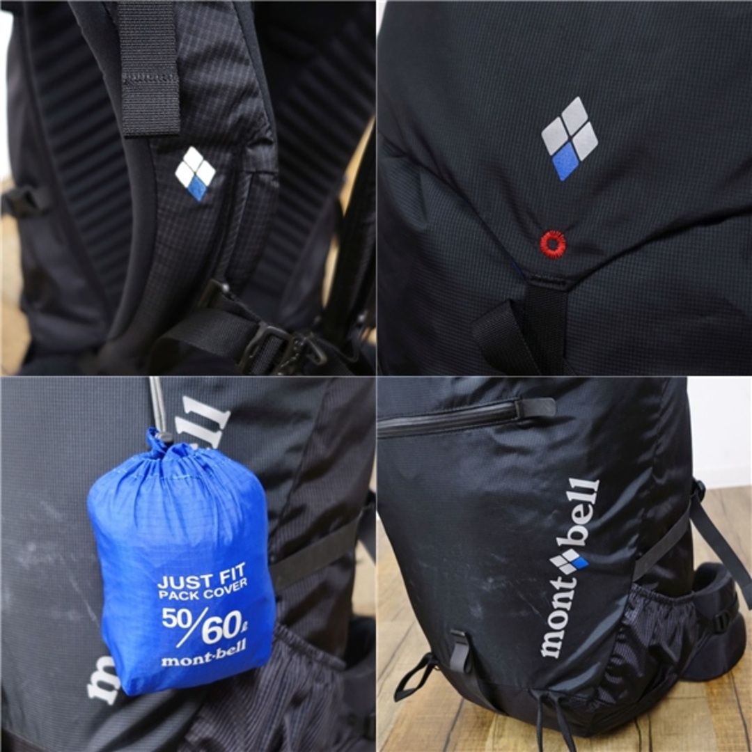 モンベル mont-bell ALPINE PACK 60 アルパインパック 60 1133146 レインカバー 付き ザック バックパック リュック  登山 トレッキング ハイキング アウトドア