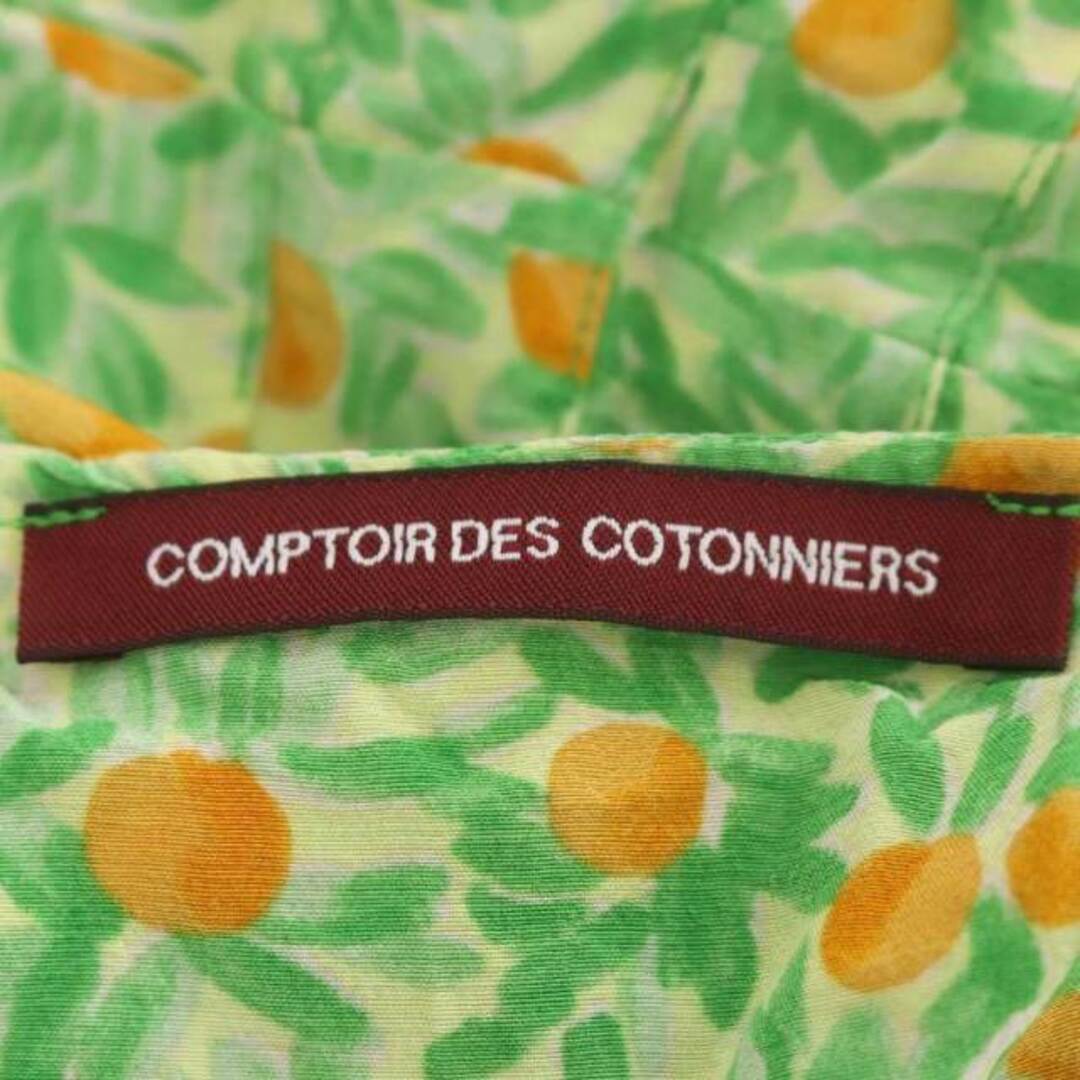 Comptoir des cotonniers(コントワーデコトニエ)のコントワーデコトニエ 総柄 シャツワンピース 半袖 ロング 01 レディースのワンピース(ロングワンピース/マキシワンピース)の商品写真