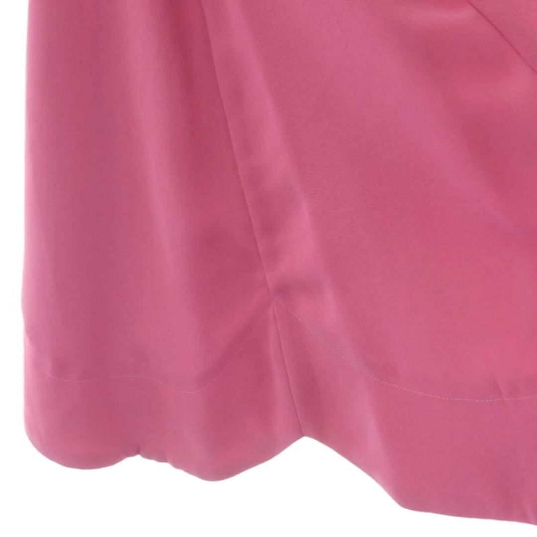 Noela(ノエラ)のノエラ Noela フレアスカート 膝丈 ベルト付き ピンク  レディースのスカート(ひざ丈スカート)の商品写真