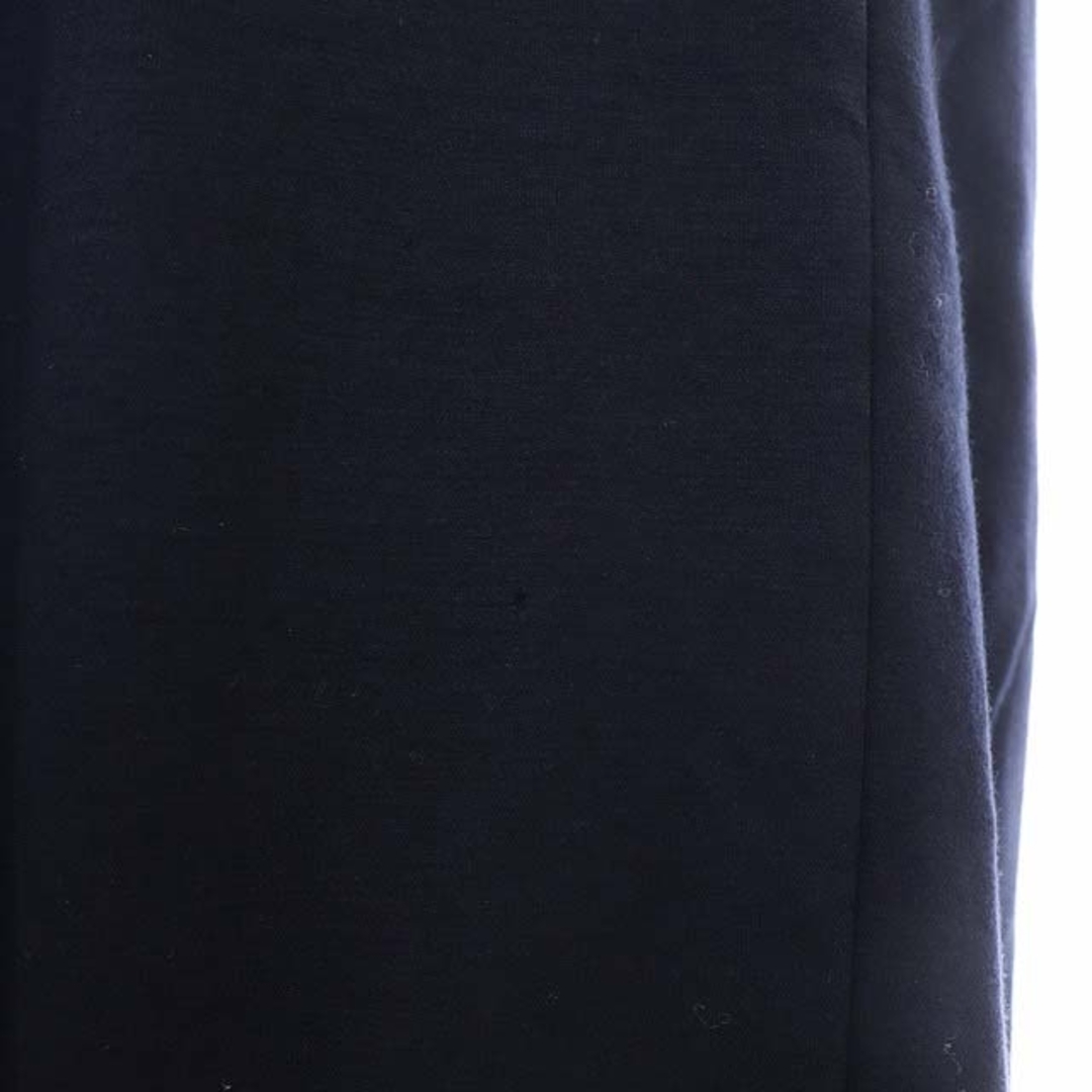 ベイジ BEIGE バイカラーストレッチ ワンピース 膝丈 半袖 4 紺 緑 レディースのワンピース(ひざ丈ワンピース)の商品写真