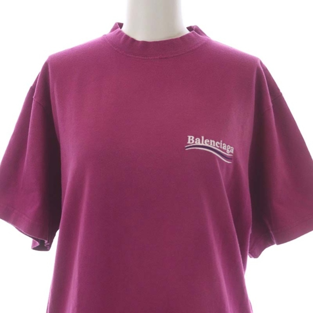 Balenciaga - バレンシアガ キャンペーンロゴ Tシャツ レース ドレス