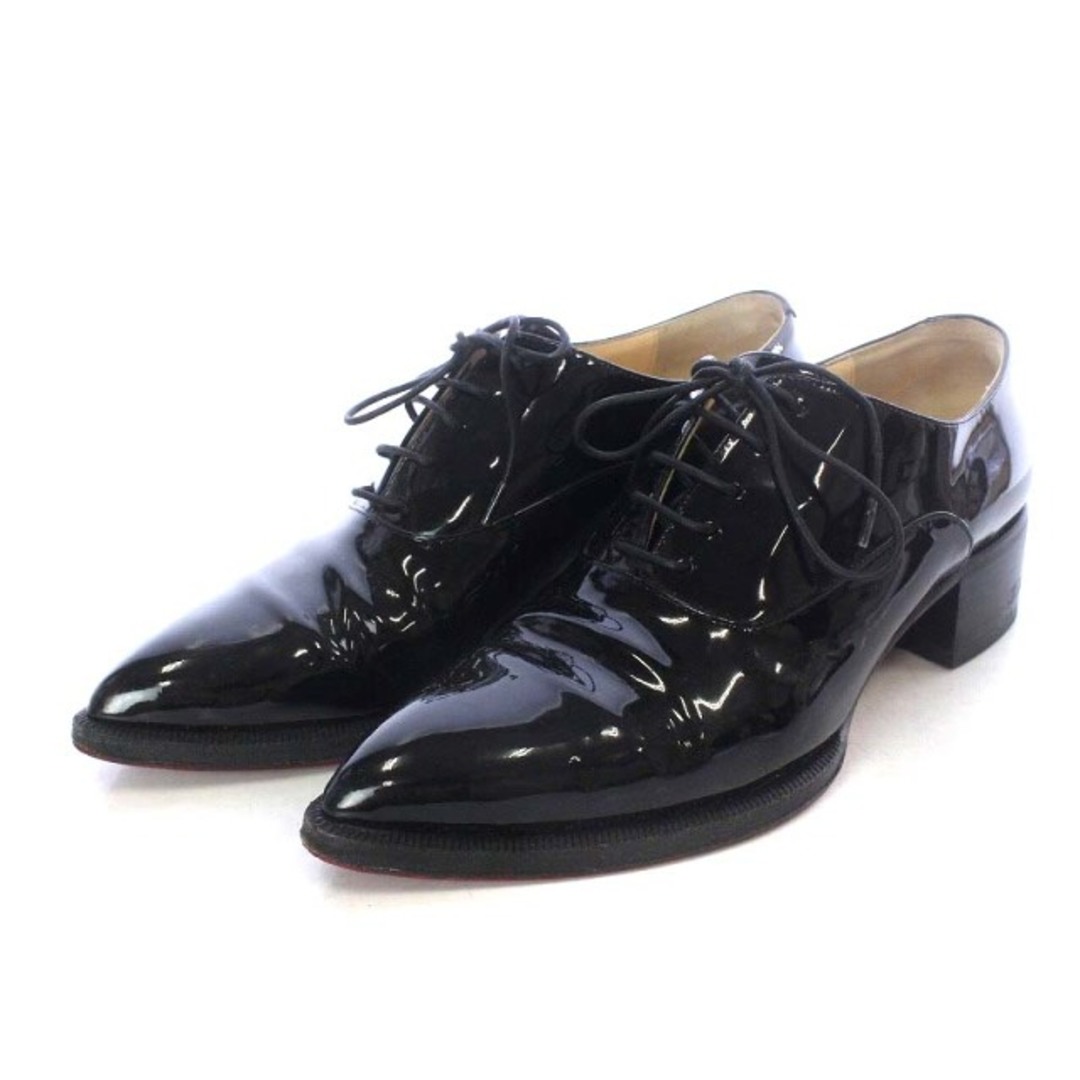 Christian Louboutin - クリスチャンルブタン ZAZOU FLAT PATENT 36 黒