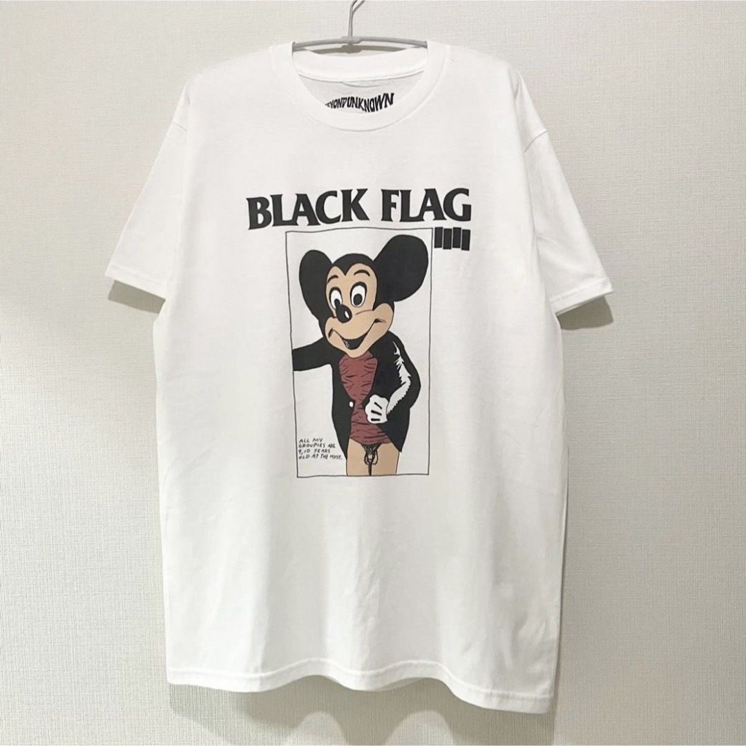 BLACK FLAG Tシャツ XLサイズ ブラックフラッグ Tee ハードコア