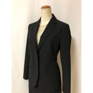 B738新品オンワード樫山theSmartTaiior高級オーダースーツ9号黒