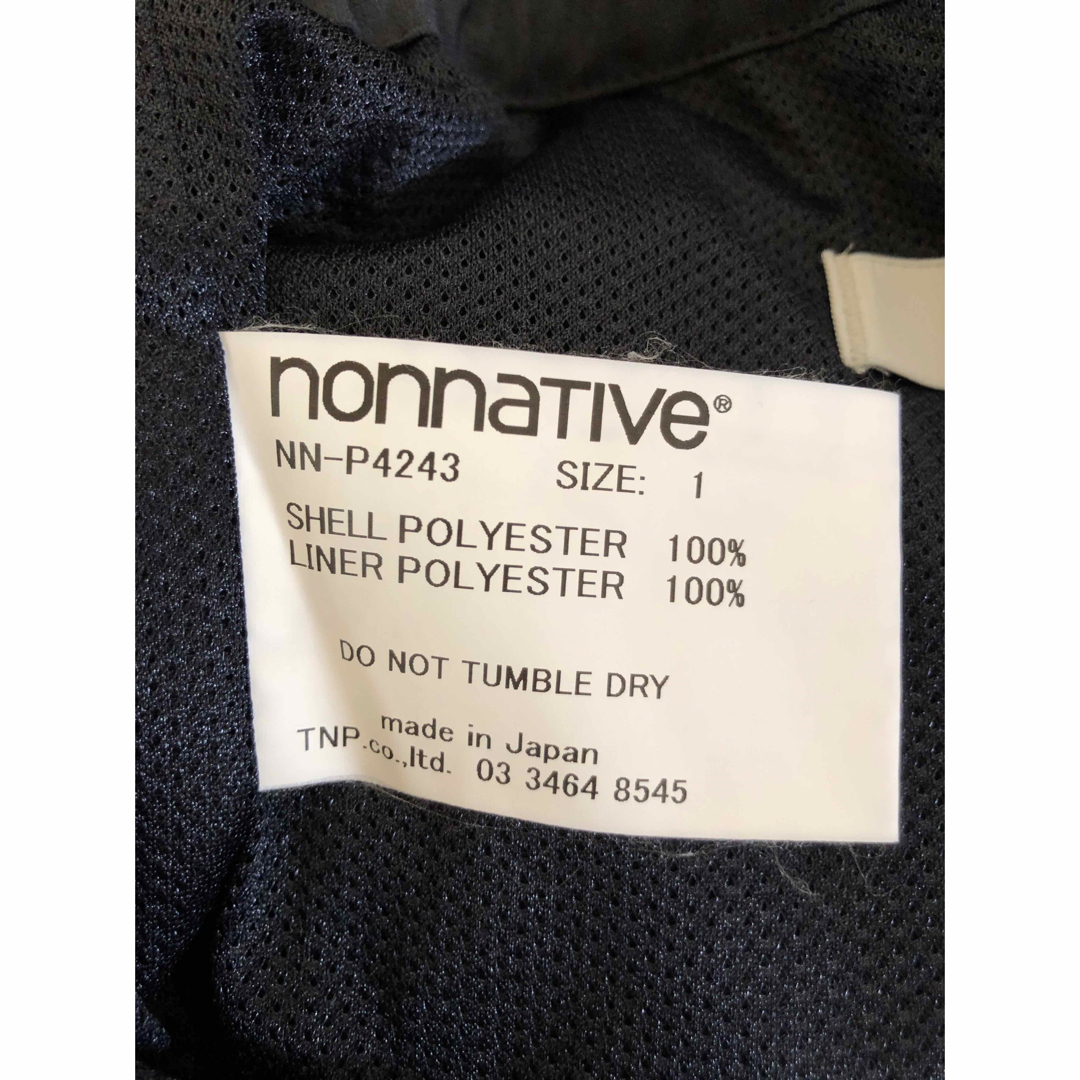 nonnative(ノンネイティブ)のnonnative HIKER EASY PANTS POLY WEATHER紺 メンズのパンツ(ワークパンツ/カーゴパンツ)の商品写真