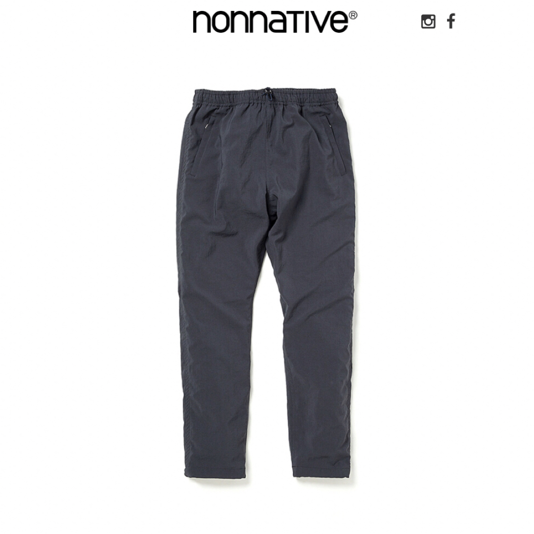 nonnative HIKER EASY PANTS POLY WEATHER紺