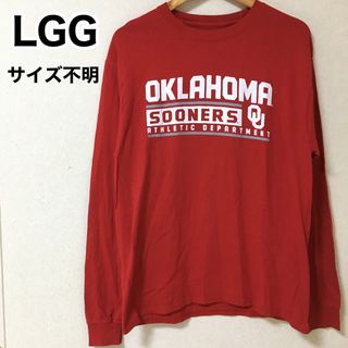 LGG ロンT レッド　OKLAHOMA(Tシャツ/カットソー(七分/長袖))