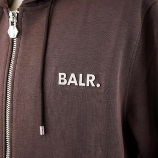 ジップアップフーディー BALR. B1267.1018 ブラウン XLサイズの通販 by