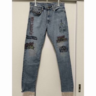 HYSTERIC GLAMOUR - ヒステリックグラマー ダメージリペア加工デニム