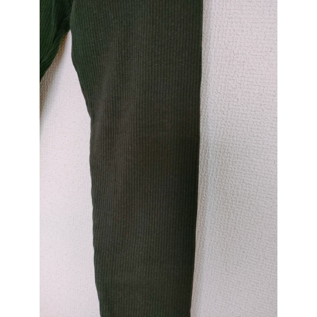 GU(ジーユー)のGU　リブレギンス＆インナーパンツ　２点セット　120cm キッズ/ベビー/マタニティのキッズ服女の子用(90cm~)(パンツ/スパッツ)の商品写真